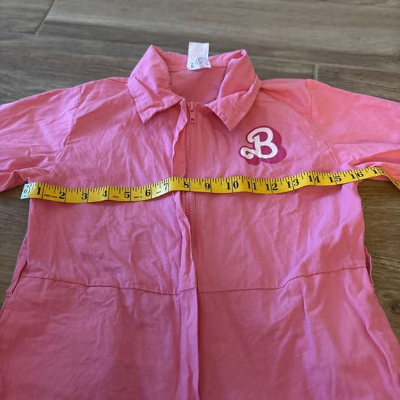 Barbie The Movie Spirit Pink Power Jumpsuit One Piece Youth Medium - Picture 5 of 8